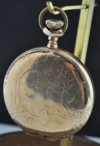 1904 Hamilton Private Label Pawnee City Pocket Watch Gold Filled 