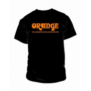 New Orange Amplifiers Classic Logo T Shirt Straight from Orange L XL 