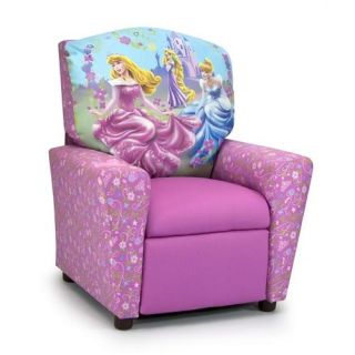 Kidz World Childrens Recliner ~ DISNEY PRINCESSES ~ ages 3 7 ~ MADE IN 