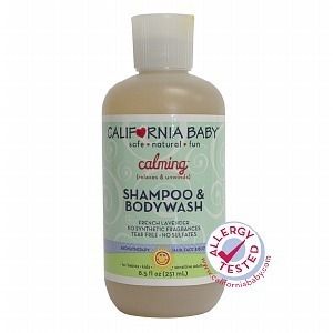 California Baby Calming Shampoo Bodywash 8 5 FL oz 255 Ml