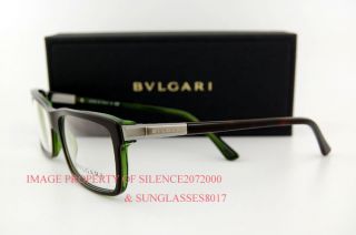Brand New Bvlgari Eyeglasses Frames 3009 870 Havana Men