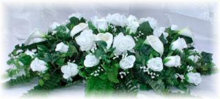 Centerpiece Silk Roses Calla Lily Wedding Flowers New