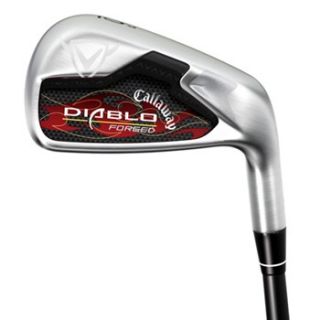 Callaway Golf Clubs Diablo Forged 3 PW Irons Stiff Graphite Very Good 