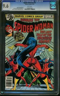  Spider Woman 12 CGC 9 6 White Pages