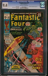  Fantastic Four 109 CGC 9 4 OW White Pages