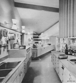 1963 Modern Interior Exterior Home Lighting Shulman Braun Mid Century 