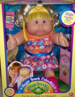 Cabbage Patch Kids Play Along Kid Color Magic Girl
