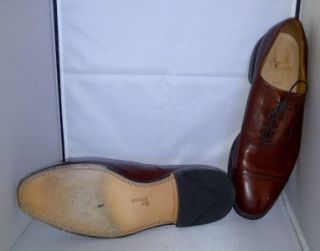 Allen Edmonds Byron Mens Brown Captoe Oxfords Shoes Size 11 D US 45 