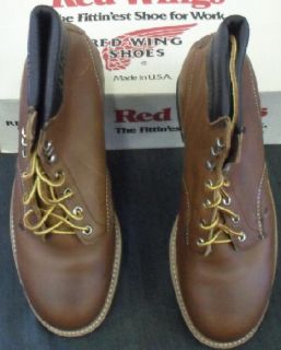 RARE RARE ORG Vtg Red Wing 02224 2 Mens Work Boots Never Worn w Box 11 
