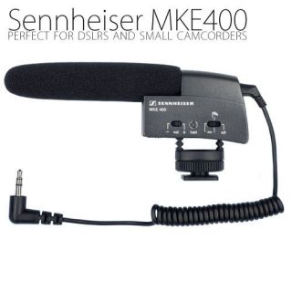 Sennheiser MKE400 Shotgun Mic for DSLR Camcorders
