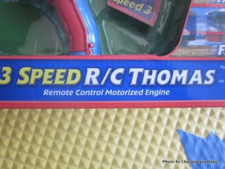 NEW THOMAS & FRIENDS TRACKMASTER R/C Thomas 3 Speed REMOTE CONTROL