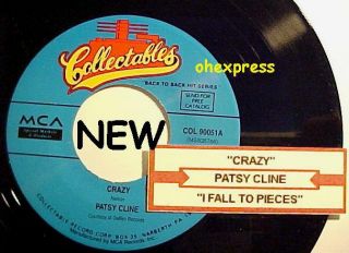 Patsy Cline Crazy I Fall to Pieces 45 New Hear It Play