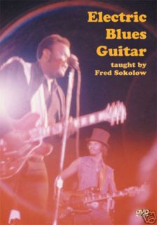 Fred Sokolow Electric Blues Guitar DVD New