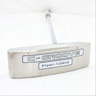 New Yes Pippi 12 Mid C Groove Belly Putter Satin Finish 43 w Cover 
