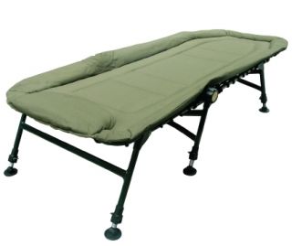   Heavy Duty Padded Adjustable Camp Cot 33 Supports Up to 350lbs