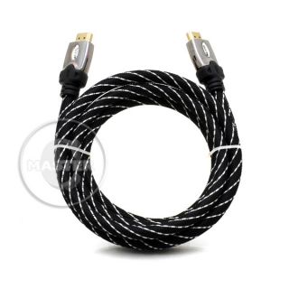   6FT 1080P 1.4 FULL HDTV HIGH SPEED GOLD HEAD HDMI CABLE FOR XBOX PS3