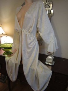 Robe or Gown Nightgown Cabernet Lingerie $110 Bridal Satin Sequins 2XL 