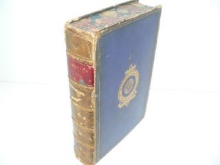 Poetical Works of Thomas Campbell by w A Hill Leather Binding 1867 