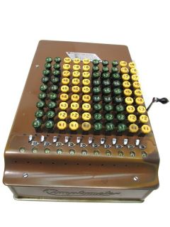   Felt Tarrant Comptometer Adding Machine Mechanical Calculator