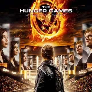THE HUNGER GAMES movie official 16 month 2012 2013 Calendar