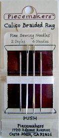 Piecemakers Calico Braided Rug Needles Pack of 4
