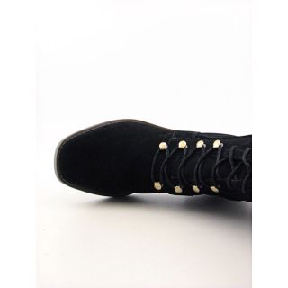 Calvin Klein Jeans Claudia Womens SZ 8 Black Boots Knee Shoes
