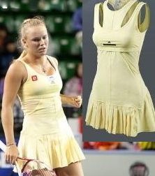   Stunning Yellow Adidas Tennis Dress Stella McCartney Calvi M