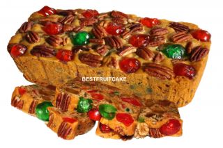 Homemade 2 Loaf Fruit Cake Weight 4 Pounds