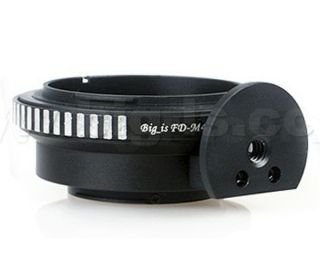 Big is Tripod CANON FD Lens to Micro 4 3 Camera Adapter for Olympus E 