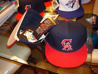 California Angels Hat Cap 1990s Fitted 7 1 4 Vintage