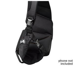 case logic digital slr sling camera bag case black condition brand new 