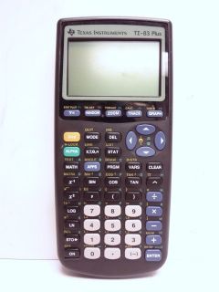 Texas Instruments TI 83 Plus Graphing Calculator