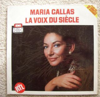 Maria Callas La Voix Du Siecle Vinyl LP on EMI NEW and Sealed
