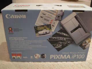 Brand New Canon Pixma™ iP100 Digital Mobile Inkjet Printer 