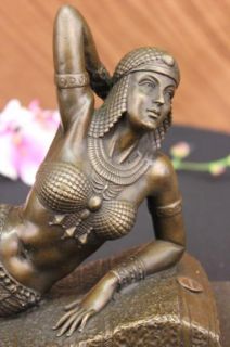 Large Signed Canova Noble Roman Woman Brwn Patina Bronze Marble 