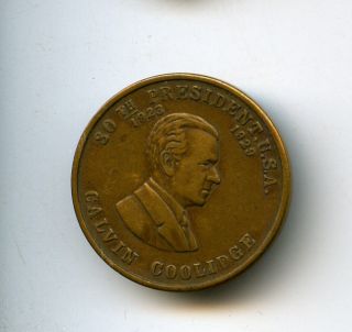 calvin coolidge 30th prosperity strikebreaker medal
