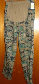 US Army ACU Camo Maternity Pants Trousers L Large Short