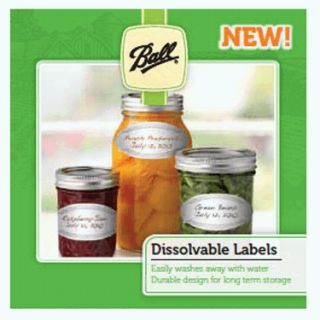  Canning Jar Labels 50 Ct Remove w Ease Adhere Securely on Jars