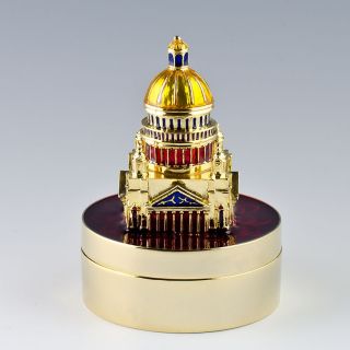 Capitol Faberge Inspired Jewelry Box