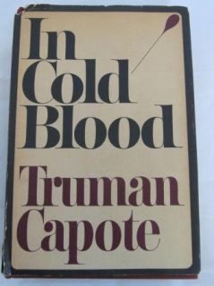 In Cold Blood Truman Capote Multiple Murder Stated 1st Printing 1965 1 
