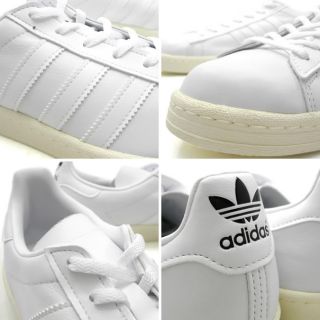 Adidas Originals Campus 80s White Leather UK 10 5 US 11 ROM Stan Smith 