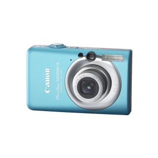 Canon PowerShot SD1200 IS Elph 10mp Digital Camera Teal Blue w 