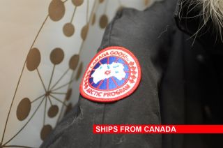 New Canada GOOSE Chilliwack Black Jacket Parka Coat Mens 100 Authentic 