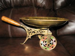 WOW ANTIQUE BRASS SERVING TRAY MUST SEE THIS OVER 50 YEARS OLD