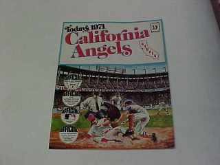 1971 California Anaheim Angels Stamp Booklet Mint Book
