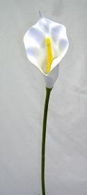   Calla Lily Long Stem Silk Wedding Bouquet Centerpiece Flowers