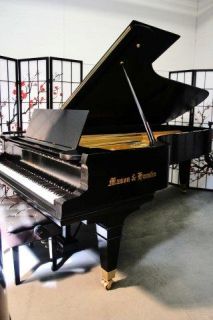 Mason & Hamlin Grand Piano CC2 9 Concert Grand Total Rebuild Ebony $ 