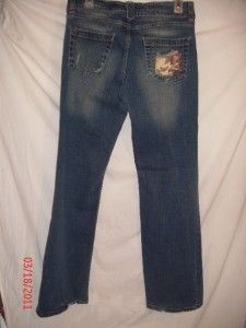 Southpole Low Rise Distressed Blue Jeans Junior 11