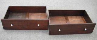 two under bed drawers cappuccino $ 149 