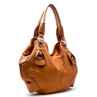 New Alyssa Brown Calley Fashion Shoulder Bag Hobo Satchel Tote Purse 